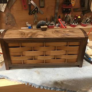 Walnut/RedOak Box - Woodworking Project by Mpad Walnut/RedOak Box - Woodworking Project by Mpad
