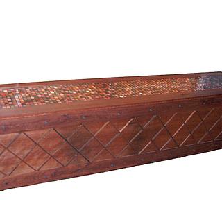 Australian IronBark Hardwood Lattice Chest with Mosaic Lid - Woodworking Project by EmilyBieman Australian IronBark Hardwood Lattice Chest with Mosaic Lid - Woodworking Project by EmilyBieman