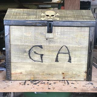 Treasure Chest for my grandson - Woodworking Project by Joe Treasure Chest for my grandson - Woodworking Project by Joe