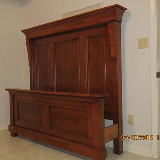 Cherry Queen bed for Grandaughter - Woodworking Project by oldrivers Cherry Queen bed for Grandaughter - Woodworking Project by oldrivers