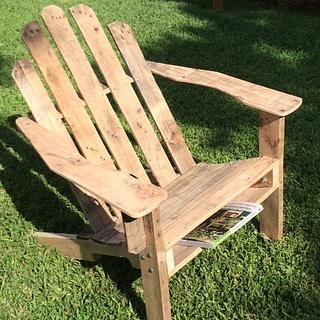 Pallet Adirondack Chair - Woodworking Project by Stephen Staha Pallet Adirondack Chair - Woodworking Project by Stephen Staha