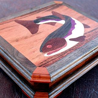 FishFry's KickinIt Jewelry Box - Woodworking Project by EZInlays FishFry's KickinIt Jewelry Box - Woodworking Project by EZInlays