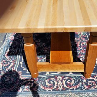 Maple Butcher Block Table - Woodworking Project by David Roberts Maple Butcher Block Table - Woodworking Project by David Roberts