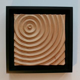 Water Ripple CNC Carving - Woodworking Project by Roger Gaborski Water Ripple CNC Carving - Woodworking Project by Roger Gaborski