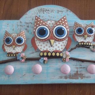 Owl apron & cloth hanger - Woodworking Project by Legorreto Owl apron & cloth hanger - Woodworking Project by Legorreto