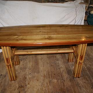 Oak and Rosewood demountable dinning table - Woodworking Project by william Oak and Rosewood demountable dinning table - Woodworking Project by william