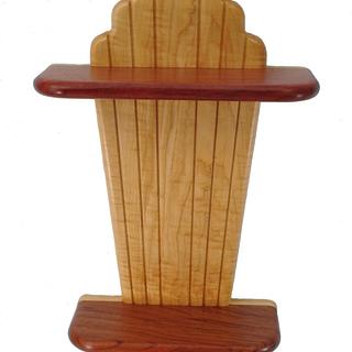 Another one of those Cajun Art Decko' Wall Shelves - Woodworking Project by Greg Another one of those Cajun Art Decko' Wall Shelves - Woodworking Project by Greg