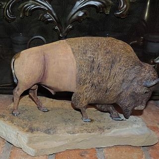 Bison (Native American Buffalo) - Woodworking Project by Rolando Pupo Bison (Native American Buffalo) - Woodworking Project by Rolando Pupo