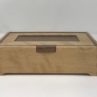 Birch and Walnut Keepsake Box - Woodworking Project by kdc68 Birch and Walnut Keepsake Box - Woodworking Project by kdc68