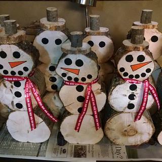 Snowmen minions! - Woodworking Project by Maderhausen Snowmen minions! - Woodworking Project by Maderhausen