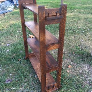 Craftsman Style Book Shelf - Woodworking Project by Michael Ray Craftsman Style Book Shelf - Woodworking Project by Michael Ray