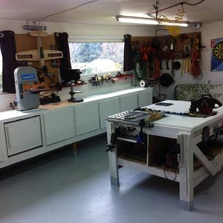 My workshop/man cave - Woodworking Project by Thorreain My workshop/man cave - Woodworking Project by Thorreain