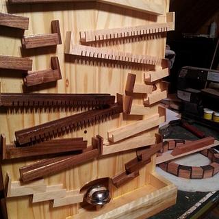 Marble Racer - Woodworking Project by Will Marble Racer - Woodworking Project by Will