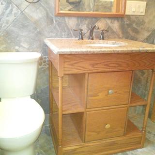 Custom Vanity - Woodworking Project by Peepaw Custom Vanity - Woodworking Project by Peepaw