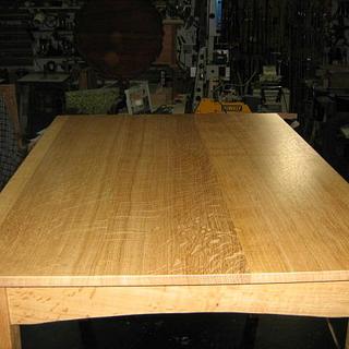 1/4 SAWN WHITE OAK TABLE - Woodworking Project by a1jim 1/4 SAWN WHITE OAK TABLE - Woodworking Project by a1jim