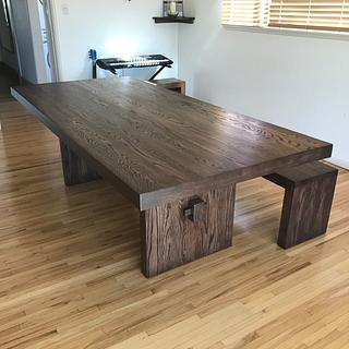 Butcher block dining table - Woodworking Project by Indistressed Butcher block dining table - Woodworking Project by Indistressed
