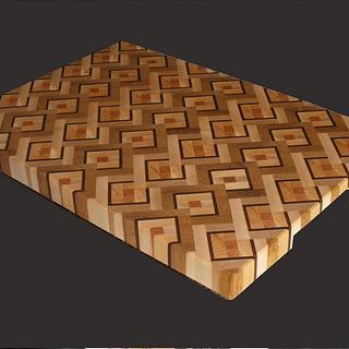 My first end-grain cutting board - Woodworking Project by Lightweightladylefty My first end-grain cutting board - Woodworking Project by Lightweightladylefty
