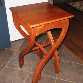 "Pirouette" Table I call Crazy Legs - Woodworking Project by oldrivers "Pirouette" Table I call Crazy Legs - Woodworking Project by oldrivers