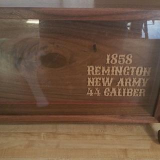 Display Case for a Gun - Woodworking Project by David Roberts Display Case for a Gun - Woodworking Project by David Roberts