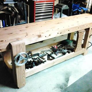 Roubo-style Workbench - Woodworking Project by Darin Roubo-style Workbench - Woodworking Project by Darin