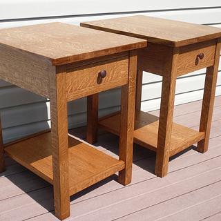 Craftsman style end tables - Woodworking Project by Tim Dahn Craftsman style end tables - Woodworking Project by Tim Dahn