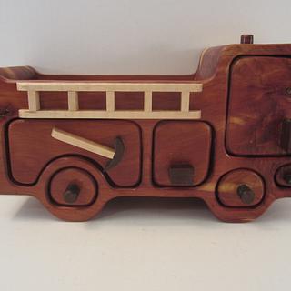 Little Red Fire Truck - Woodworking Project by Blackie Little Red Fire Truck - Woodworking Project by Blackie
