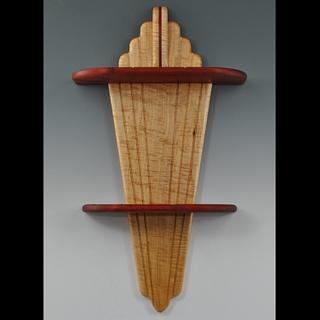 Art Deco wall shelf - Woodworking Project by Greg Art Deco wall shelf - Woodworking Project by Greg