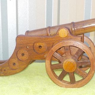 EXPLODED CANNON - Woodworking Project by Sam Shakouri EXPLODED CANNON - Woodworking Project by Sam Shakouri