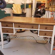 Daughter's Desk Build - Woodworking Project by Jeff Vandenberg Daughter's Desk Build - Woodworking Project by Jeff Vandenberg
