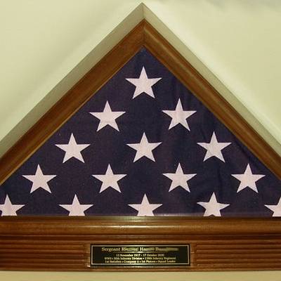 Flag Display Case - Project by Lightweightladylefty