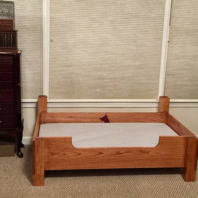 Walnut Dog Bed - Project by James Tillman