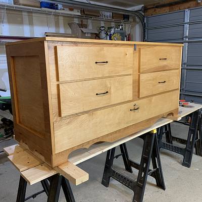 Hope chest w/gun storage  - Project by Ethan 