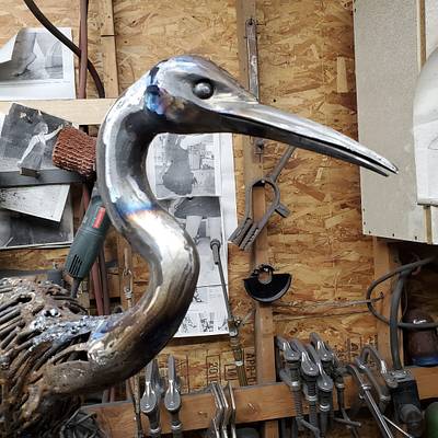 Blue Heron #2 - Project by WestCoast Arts
