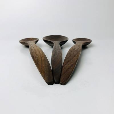 Walnut chef spoons  - Project by Justsimplywood 