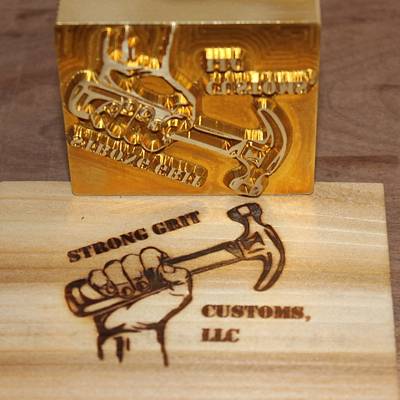 Custom Electric Brass Branding Irons - Project by Chris Tasa