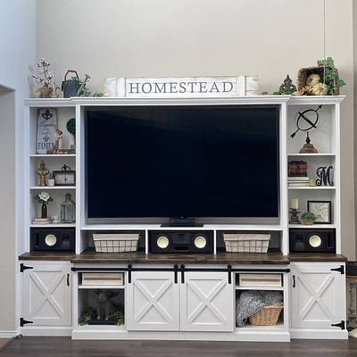 Wall Unit build-in Entertainment Center - Project by Dee