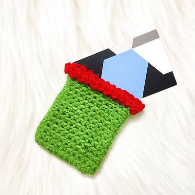 Christmas Crochet Gift Card Holder - Project by rajiscrafthobby