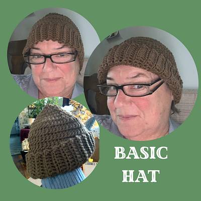 “justa“ basic hat - Project by MsDebbieP
