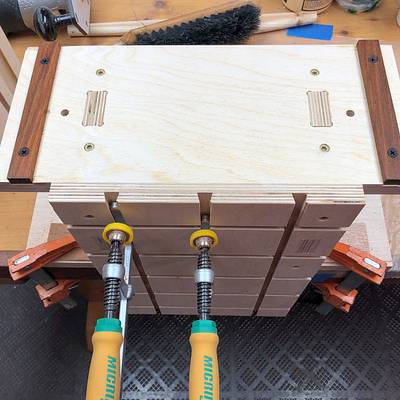 Plunge Router Mortising Jig - Project by Ross Leidy
