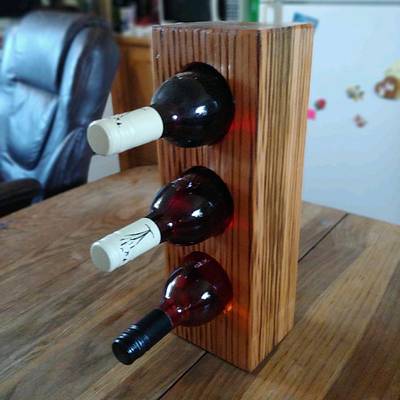 Wine Rack - Project by Wheaties  -  Bruce A Wheatcroft   ( BAW Woodworking) 