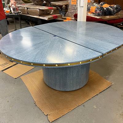 Dyed cerused dining table - Project by CWW