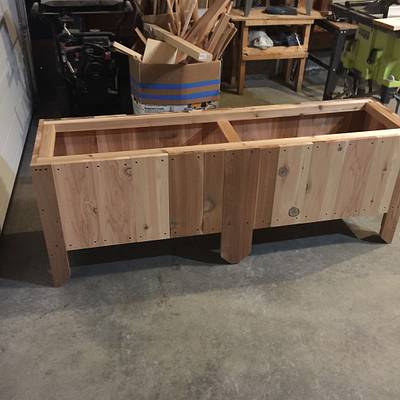 Planter boxes - Project by MaggiesDad
