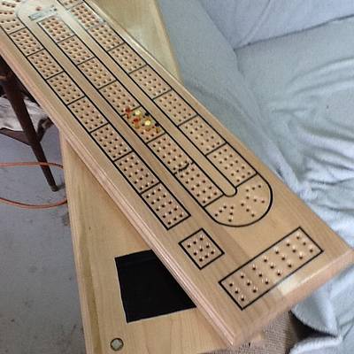 Cribbage board - Project by Thorreain