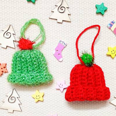 Easy and Quick Crochet Mini Hat Ornament - Project by rajiscrafthobby