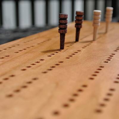 Cribbage Board/Box - hand tool build - Project by Joe Laviolette