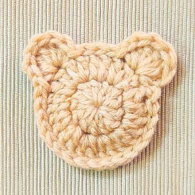Basic Crochet Animal Face Applique One Pattern for All - Project by rajiscrafthobby