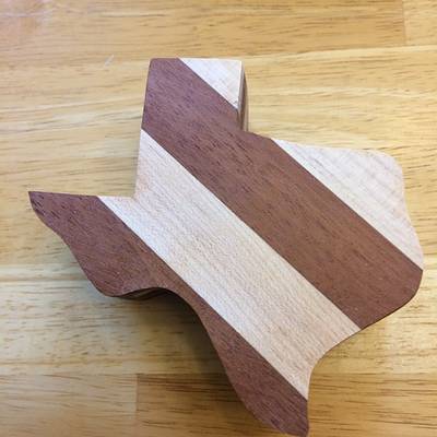 Texas Band Saw Box - I cheated! - Project by Whittler1950