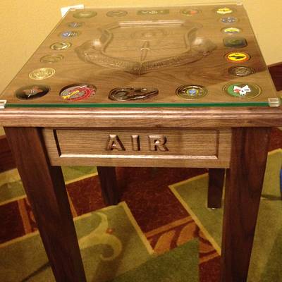 Military Shadow Box & Table - Project by WORM