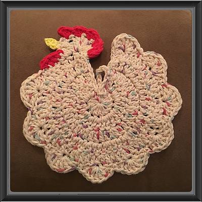 Rooster Pot Holder - Project by Alana Judah