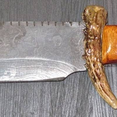 Damascus Knife - Project by papadan
